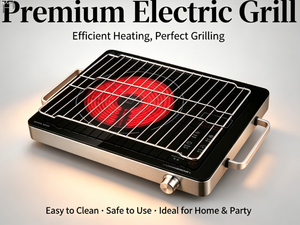 Table de cuisson électrique infrarouge avec grille, cuisinière portable multifonctionnelle pour la cuisson au barbecue <span class=keywords><strong>en</strong></span> intérieur et <span class=keywords><strong>en</strong></span> extérieur - Product Image 4