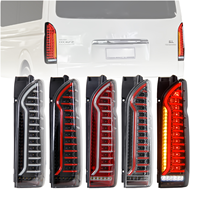 Conjunto de luces traseras LED deportivas mejoradas para Hyundai H1 Grand Starex, con señal de giro secuencial dinámica, luz de freno y luz de reversa.