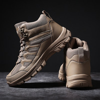 Chaussures de randonnée et de montagne unisexe, montantes, pour l'extérieur, vente en gros, 2025, grande taille, Chine JHG--1420, autres empeignes et semelles extérieures