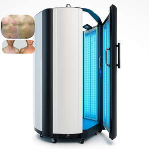 Irradiación de cuerpo completo UVB 311nm Lámpara de fototerapia Terapia de luz UV para el tratamiento del vitiligo de la psoriasis - Product Image 1