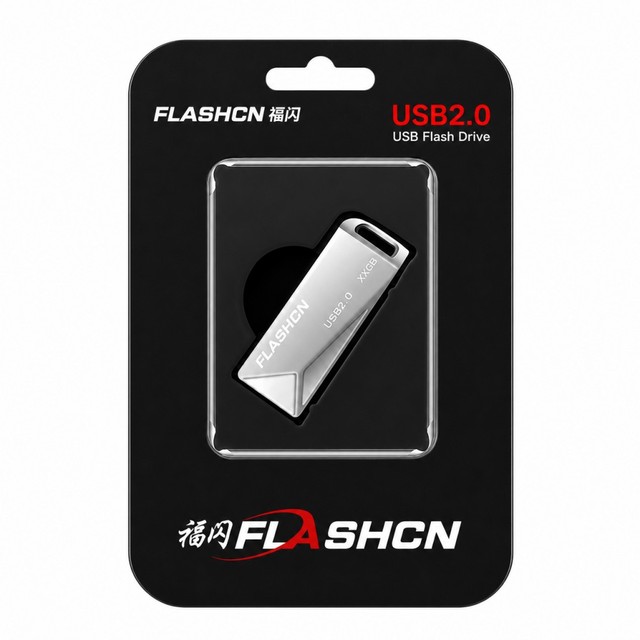 FlashCN 3-Pack USB Flash Drive 1GB to 128GB Memory Stick with Plastic Interface USB 2.0 Type