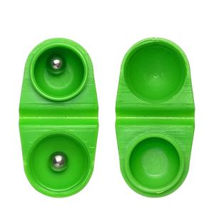 Nouveauté : Clochettes lumineuses à double perle de 3*1.5cm, 2g, accessoires de pêche, anneaux de signalisation pour hameçons, clochettes d'alarme à perles sonores - Product Image 3