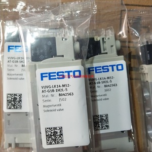 โซลินอยด์วาล์ว Festo รุ่น VUVG-LK14-M52-AT-G18-1H2L-S 8042563 อะไหล่ระบบนิวเมติก - Product Image 1