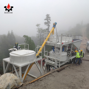 Centrale à béton mobile mini en promotion : prix de la centrale de malaxage de béton prêt à l'emploi préfabriqué - Product Image 5