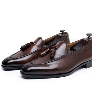 Zapatos Casuales de Negocios para Hombre, Nuevos de Primavera/Verano, con Punta Cuadrada/Puntiaguda, Cordones, Suela de Goma Antideslizante y Transpirable - Product Image 5