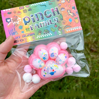 Jouet Squishy Patte de Chat Tendance et Adorable, Matériau TPR Ultra Doux, Sensation de Boue, Jouet Anti-Stress à Rebond Lent, Jouets Fidget de Décompression, Vente en Gros