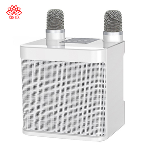 Máy Karaoke Mini Bluetooth để hát Loa Karaoke nhỏ với hai micro không dây trẻ em KTV Loa Bluetooth - Product Image 5