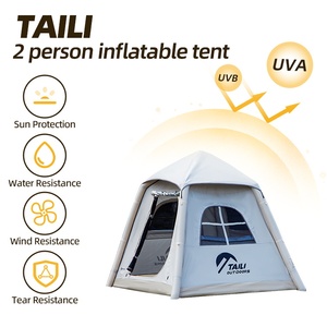TAILI <span class=keywords><strong>di</strong></span> alta qualità impermeabile Oxford aria esterna tenda da campeggio gonfiabile da 2-3 persone per <span class=keywords><strong>viaggi</strong></span> all'aperto - Product Image 3