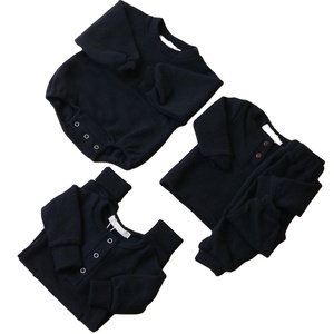 ชุดจั๊มสูทคริสต์มาสแขนยาวสำหรับเด็กทารกและเด็กผู้หญิงเด็กผู้ชายชุดหมีแบบมีฟองลายและโลโก้ดีไซน์ใหม่สำหรับฤดูใบไม้ร่วงฤดูหนาว - Product Image 1