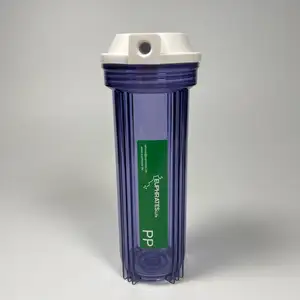 Carcaça transparente do filtro de água RO de 10 polegadas Transparente