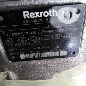 Bomba de Pistones Axiales Rexroth A10VSO71DRS 71cm 1800min, Bomba Hidráulica de Flujo Variable para Aplicaciones Z-Boost - Product Image 4