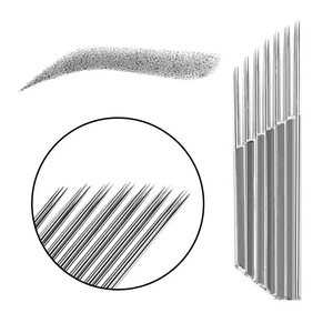 Lames de microblading nano jetables, aiguilles de tatouage pour sourcils, marque privée, stylo microblade manuel pour maquillage permanent PMU - Product Image 4