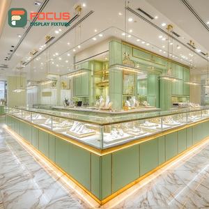 Mostrador de Exhibición de Joyería para Centro Comercial de Alta Visibilidad, Vitrina Comercial con Marco Metálico - Product Image 6