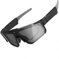 Lunettes Intelligentes Abosi AI avec Caméra, Reconnaissance d'Objets ChatGPT, Vidéo 1200P, EIS 6 Axes, Lunettes de Soleil Polarisées UV400, Traduction en Temps Réel