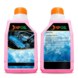 น้ำยาหล่อเย็นหม้อน้ำ NPOIL - สีเขียว/ชมพู 0.5 ลิตร 1 ลิตร 4 ลิตร น้ำยาสูตรไกลคอลสำหรับระบบระบายความร้อน คุณภาพสูง - Product Image 1
