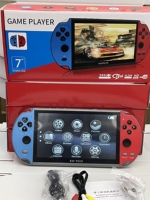 Console de jeu vidéo portable X12 Plus Mini avec 10000 jeux, écran HD 7 pouces, sortie TV, batterie 2500 mAh pour enfants et adultes