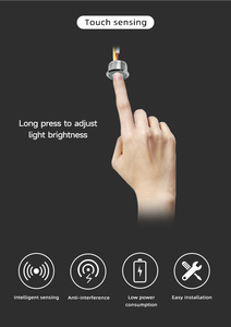 Công tắc cảm ứng DC12V/24V 3A 36W 72W Công tắc cảm biến ba màu, thích hợp cho đèn <span class=keywords><strong>Led</strong></span> nội thất - Product Image 4