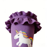Chaussettes pour enfants de haute qualité avec logo personnalisé, antibactériennes, ensemble de chaussettes pour l'école, chaussettes pour tout-petits, chaussettes en coton