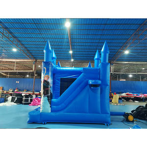 Videur gonflable de château sautant plein d'entrain congelé gonflable de maison de rebond gonflable commerciale pour la <span class=keywords><strong>location</strong></span> de partie - Product Image 4