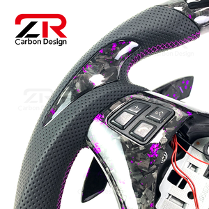 Paletas de Cambio LED RPM de Fibra de Carbono Forjada para Volante <span class=keywords><strong>BMW</strong></span> E90 E91 <span class=keywords><strong>E92</strong></span> X3 M3 318i 320i 330i 335i <span class=keywords><strong>330d</strong></span> 335i Coupé 318i - Product Image 3