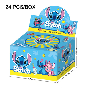 Porte-clés de poupée <span class=keywords><strong>Stitch</strong></span> en boîte mystère - Breloques de <span class=keywords><strong>sac</strong></span> <span class=keywords><strong>à</strong></span> <span class=keywords><strong>dos</strong></span> et modèles de bureau polyvalents, cadeaux parfaits pour les enfants et les adultes - Product Image 1