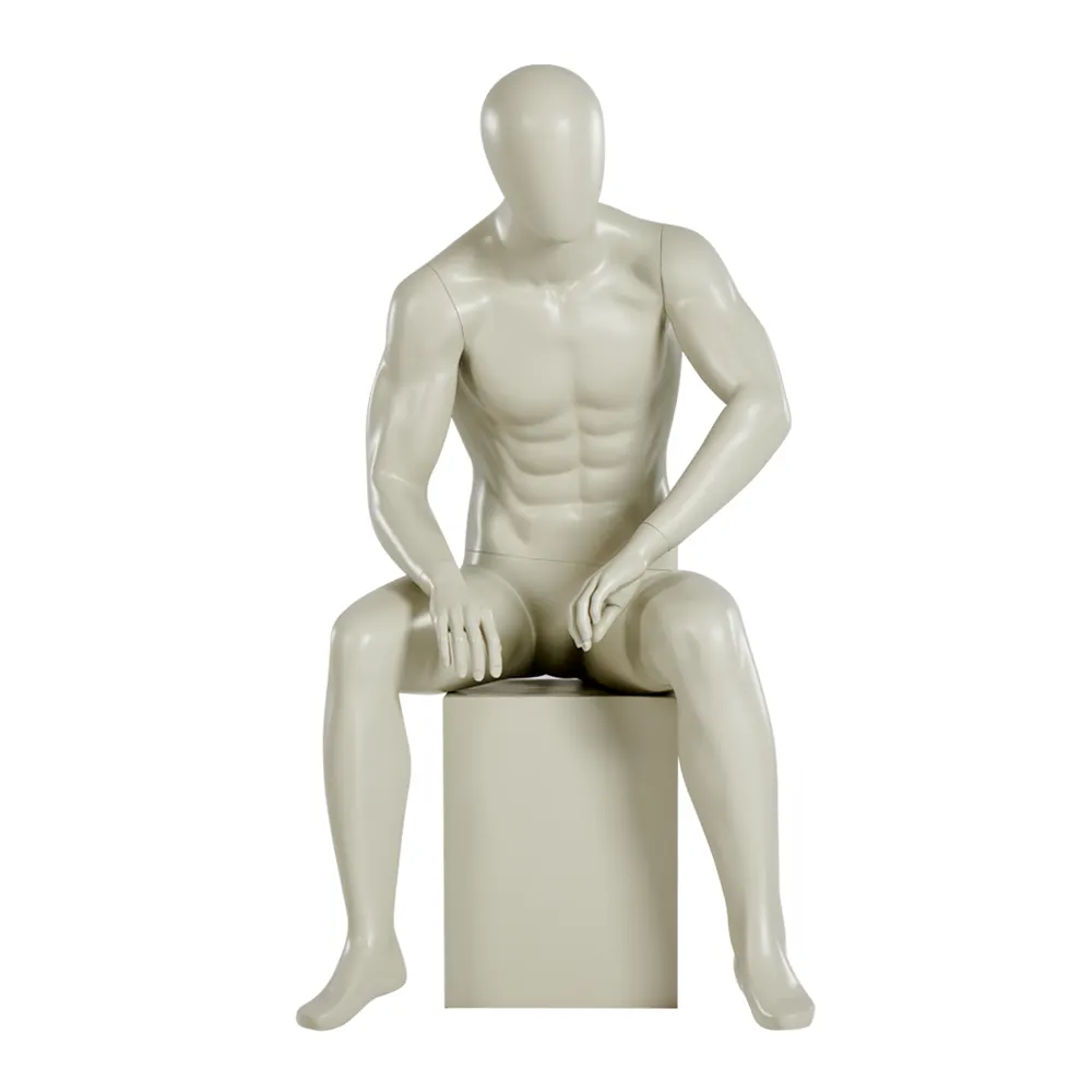 Práctico maniquí de cuerpo completo sentado barato de la más alta calidad a la venta