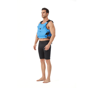 Gilet de sauvetage en mousse de PVC <span class=keywords><strong>400D</strong></span> pour adulte, veste personnalisée de haute qualité, pour surf, pêche, Kayak, aide à la flottabilité pour les sports aquatiques - Product Image 6