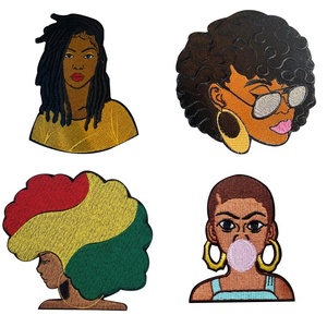 Tùy chỉnh junceenth 1865 bởi vì tổ tiên của tôi đã không miễn phí trong 1776 thêu các bản vá lỗi sắt trên/may trên cho áo khoác áo khoác may mặc - Product Image 2