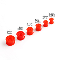 Nouveaux Dilatateurs d'oreille en silicone, Plugs et Tunnels, Dilatations d'oreille en forme d'escargot, Spirales d'oreille, Plugs, Dilatateurs et Écarteurs pour Piercing, Creux