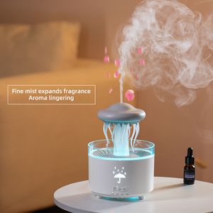 Humidificateur d'air à ultrasons à brume froide pour chambre de bébé, veilleuse, diffuseur d'aromathérapie sûr, <span class=keywords><strong>fonctionnement</strong></span> silencieux, facile à nettoyer - Product Image 2