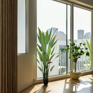 160cm <span class=keywords><strong>Artificielle</strong></span> Ravenala <span class=keywords><strong>Strelitzia</strong></span> Arbre Plancher <span class=keywords><strong>Plante</strong></span> Tropicale En Pot pour Bureau À Domicile En Gros Décor Intérieur - Product Image 5