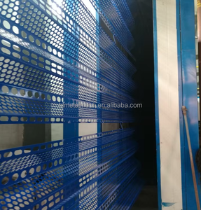 Valla Perforada de Cinco Puntas en Varios Colores para Protección Contra el Viento y la Polvo - Product Image 2