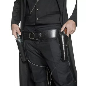 Cintura capitano 2025 rinascimentale Cowboy doppia cintura Revolver fondina medievale pirata Flintlock corsaro costumi di Halloween - Product Image 4