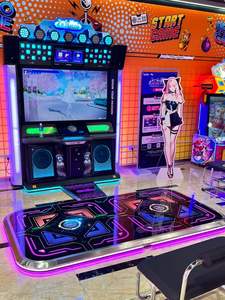 Grande machine de <span class=keywords><strong>danse</strong></span> électronique à pièces commerciale célèbre équipement d'arcade de <span class=keywords><strong>danse</strong></span> de pied de main avec technologie de détection de mouvement - Product Image 5