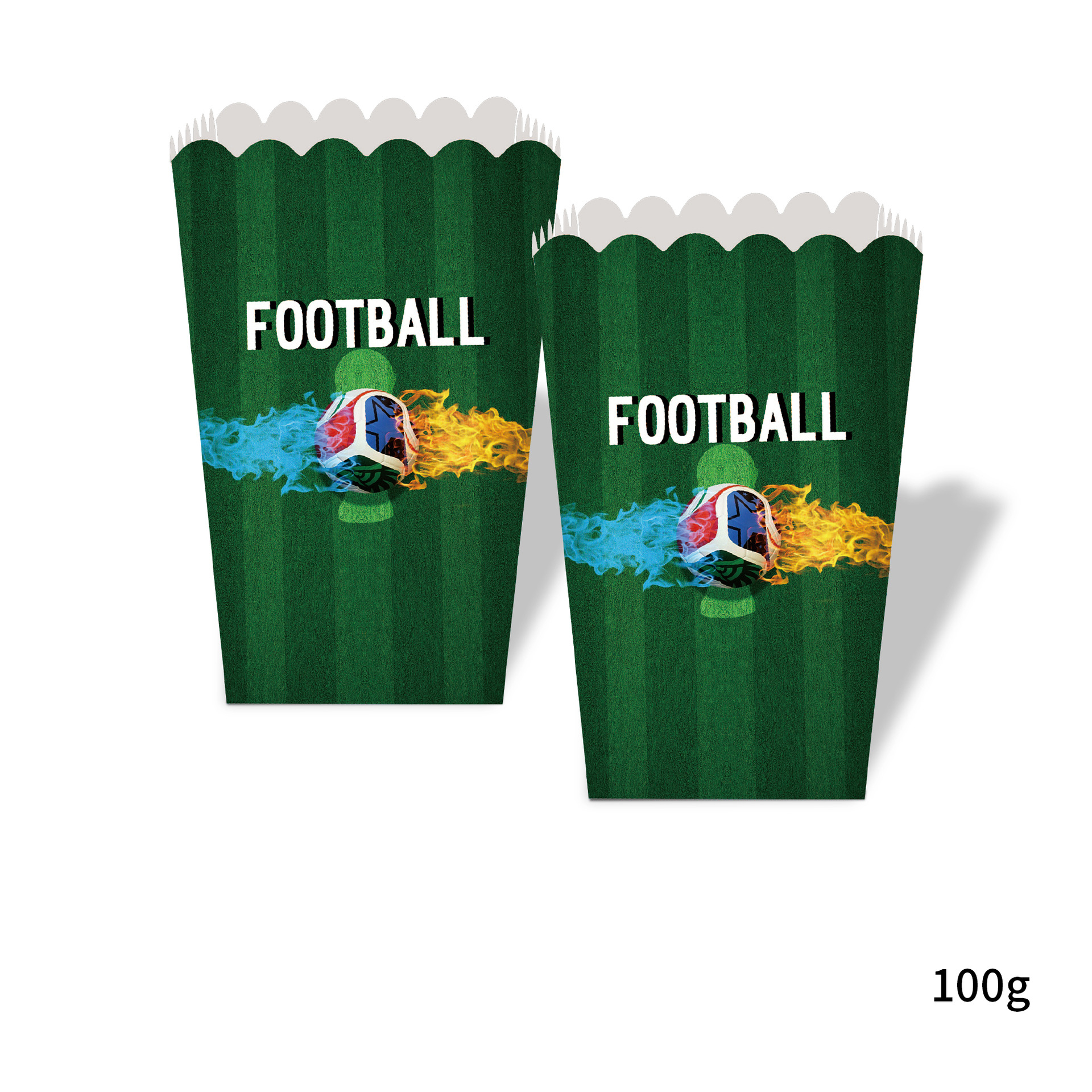 10 boîtes à pop-corn
