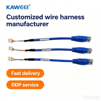 Câble Ethernet RJ45 personnalisé vers faisceau de câbles à connecteurs JST PH/XH – Assemblage de câblage réseau