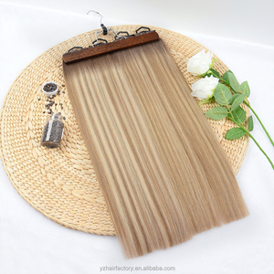 ผมต่อสีบลอนด์ไฮไลท์แบบ Double Drawn Remy แท้จากรัสเซีย  แบบมองไม่เห็นรอยต่อ  แบบ Butterfly Weft  และแบบ Xo Hole Weft - Product Image 4