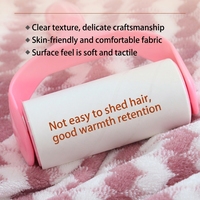 Tissu en polaire corail teint en fil, doux pour la peau, imprimé, pour peignoir, serviette et usage pour animaux de compagnie, motif personnalisé, certifié OEKO-TEX