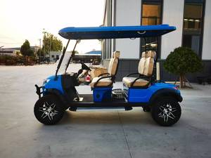 Carrito de Golf Azul Nuevo de 2025 con 4 Asientos, Batería de Litio, Velocidad de 30-50 km/h, Autonomía de 50-70 km, Precio Bajo de Fábrica, Alta Calidad - Product Image 4