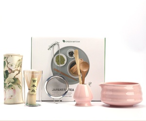 Juego de 6 Piezas de Té Matcha Personalizado con Cuenco y Batidor de Bambú con Logo - Product Image 2