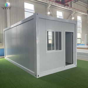 Maison conteneur préfabriquée modulaire portable en kit pour hôtel, bureau, <span class=keywords><strong>garage</strong></span> moderne et local de stockage - Product Image 5