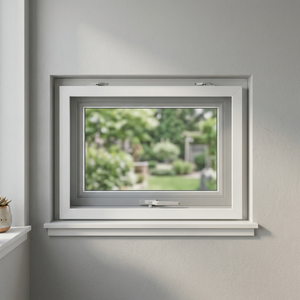 หน้าต่างบานเลื่อนแนวตั้ง PVC ยี่ห้อ HOFFEN PRO สีขาว กรอบทันสมัย ป้องกันลม มาตรฐาน Energy Star รับประกันตลอดอายุการใช้งาน สำหรับภายนอกอาคาร - Product Image 3
