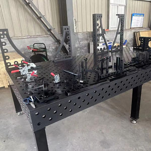 Precio bajo 3D hierro fundido Q355 acero nuevas mesas de soldadura de Metal con accesorio para plataforma de soldadura Robot para nitruración - Product Image 2
