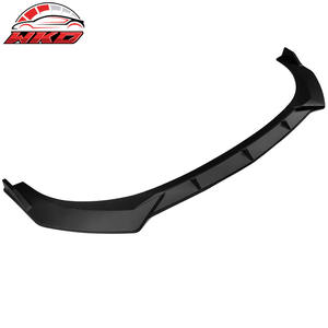 สำหรับรถยนต์ฮุนได เอลันตร้า ปี 2021-2023 รุ่น 4 ประตู ซีดาน สีดำด้าน ผลิตจากพลาสติก PP ชุดแต่งสปอยเลอร์กันชนหน้า 3 ชิ้น คุณภาพสูง - Product Image 3