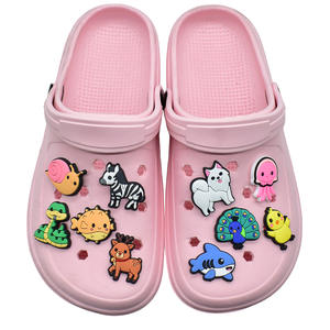 รองเท้ารองเท้าพีวีซีลายการ์ตูนน่ารักสำหรับตกแต่งด้านบนดีไซน์ฮาโลวีนและคริสต์มาสออกแบบได้เอง2025 - Product Image 3