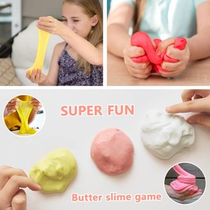 Mini Kit de Slime de Mantequilla Perfumado, Regalos para Fiestas de Navidad, Juguetes de Masilla para Niños, Juguete Antiestrés para Niñas y Niños - Product Image 5