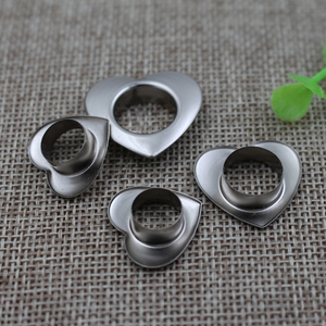 Ojetes Metálicos Redondos y en Forma de Corazón para Prendas, Zapatos, Cortinas y Sombreros, Pintados y Plateados, Venta al Por Mayor de Fábrica - Product Image 5