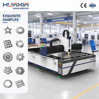 HUAXIA Métal Cnc Fibre Laser Cutter Épaisseur 6mm 10mm Inoxydable Feuille Fer Acier Aluminium Plaque Feuille Laser Machine De Découpe