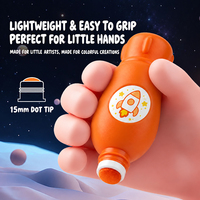 Lot de marqueurs Rocket Dot aux couleurs vives pour enfants avec encre lavable, ensemble de tampons de bingo pour tout-petits de 1 à 3 ans, marqueurs de jeu