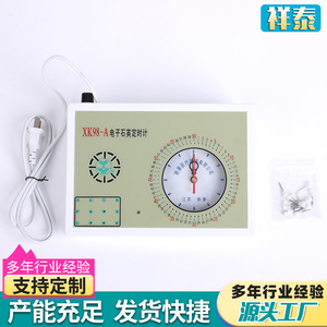 Xk98 เครื่องตั้งเวลาควอตซ์อิเล็กทรอนิกส์ 220V ควบคุมด้วยมือสำหรับสวิตช์ตั้งเวลาพร้อมจอแสดงผลนาฬิกาและสายไฟ - Product Image 3